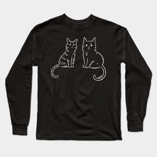 Two More Cats Long Sleeve T-Shirt